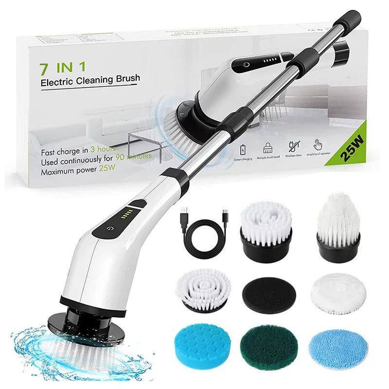 CEPILLO ELECTRICO DE LIMPIEZA 7 EN 1 (ENVÍO GRATIS)