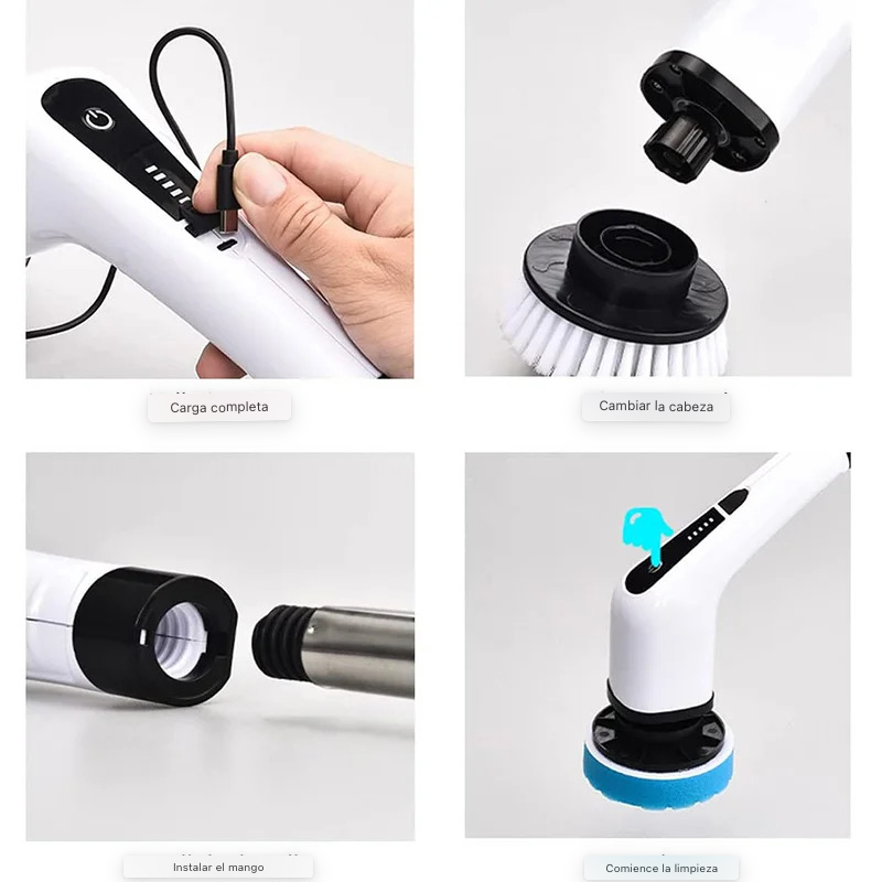 CEPILLO ELECTRICO DE LIMPIEZA 7 EN 1 (ENVÍO GRATIS)