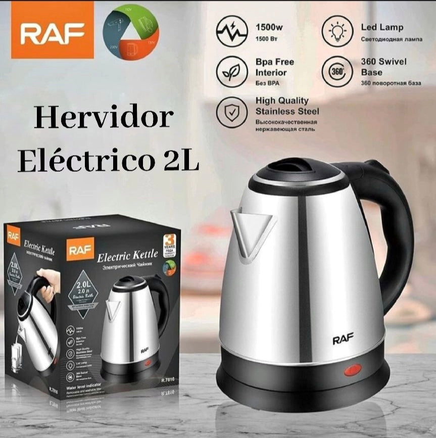 HERVIDOR ELECTRICO RAF (ENVIO GRATIS)